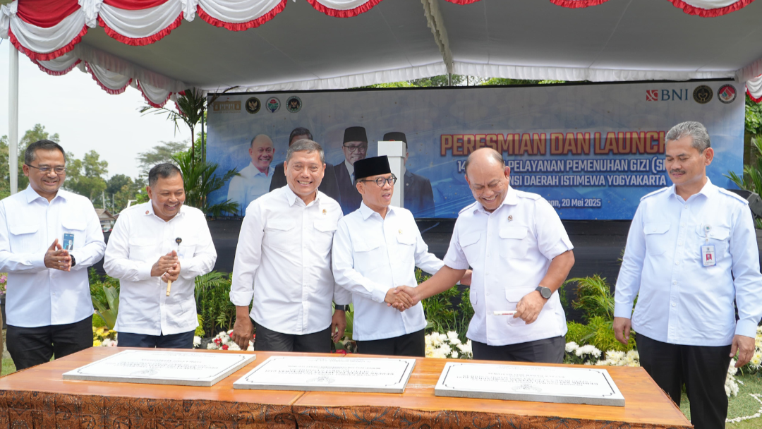 BGN Banda Aceh Bersama Kemendes PDT Launching 14 SPPG Di Provinsi Daerah Istimewa Yogyakarta
