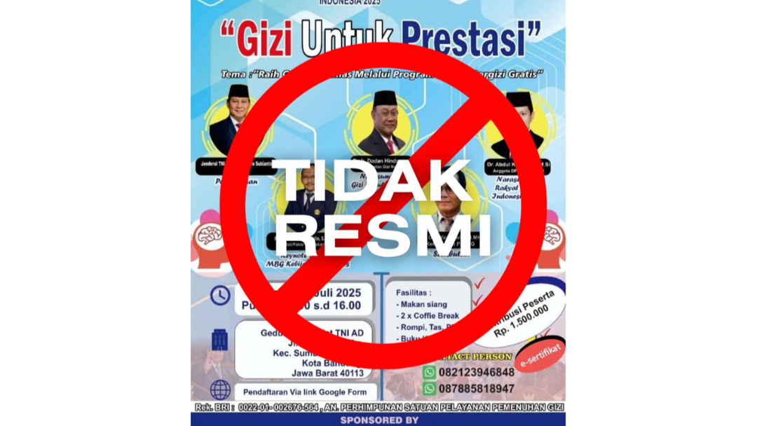 BGN Banda Aceh Tegaskan Kegiatan Deklarasi dan Seminar PSPPG di Bandung Bukan Kegiatan Resmi