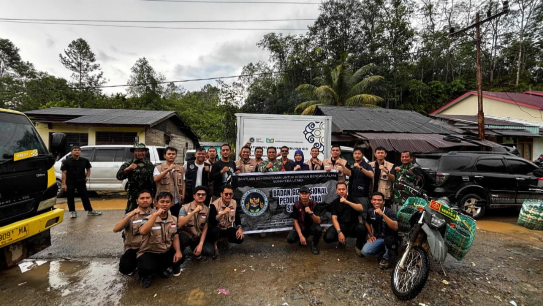 BGN Banda Aceh Acungi Jempol Aksi Mandiri SPPI Sumut Bantu Korban Bencana